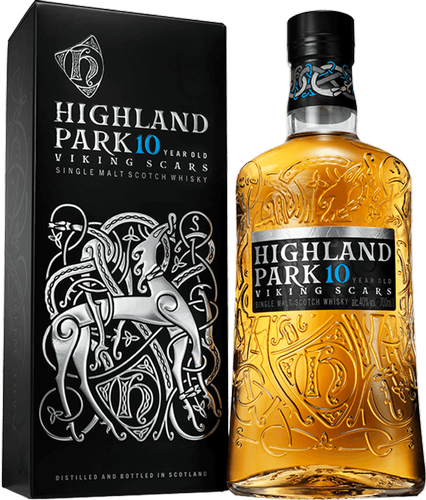 10 Year Old VIKING SCARS 40% Vol. 0,7l in Giftbox