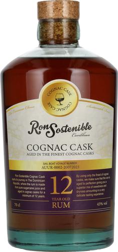 12 Years Old Cognac Cask Rum 43% Vol. 0,7l