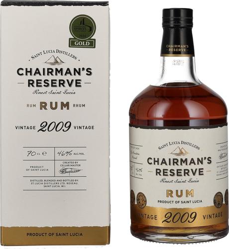 Chairman's Reserve Rum VINTAGE 2009 46% Vol. 0,7l in Giftbox
