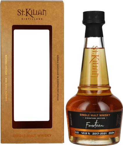 FOURTEEN Single Malt Signature Edition Whisky 49,8% Vol. 0,5l in Giftbox