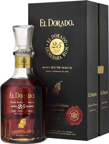 25 Years Old GRAND SPECIAL RESERVE Rum 1997 43% Vol. 0,7l in Giftbox