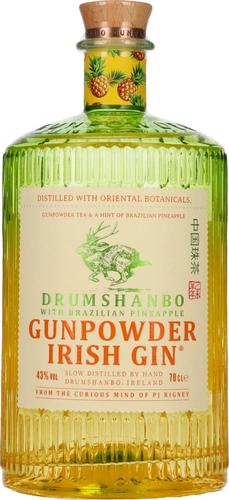 Gunpowder Irish Gin with Brazilian Pineapple 43% Vol. 0,7l