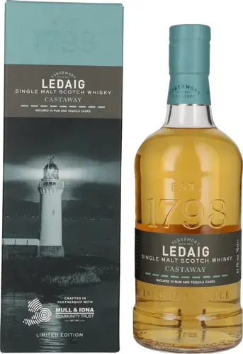 CASTAWAY Single Malt Scotch Whisky 61,1% Vol. 0,7l in Giftbox