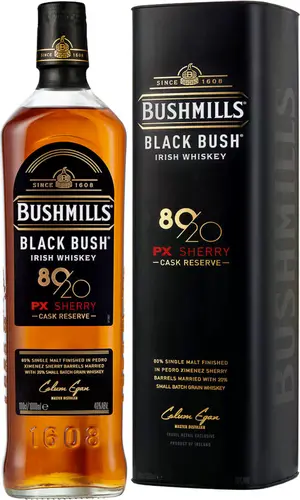 Bushmills Black Bush PX Sherry Cask Reserve 80/20 40% Vol. 1l in Giftbox
