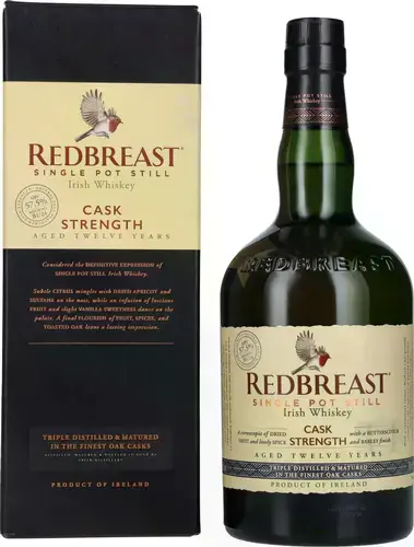 12 Years Old Single Pot Still CASK STRENGTH 57,5% Vol. 0,7l in Giftbox