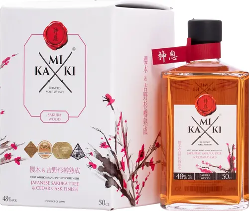 Blended Malt Whisky SAKURA & CEDAR Cask Finish 48% Vol. 0,5l in Giftbox