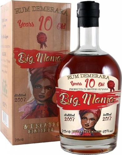 10 Years Old Rum Demerara Muscatel Finished 40% Vol. 0,7l in Giftbox