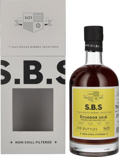 ECUADOR Bourbon and Virgin Oak Cask 2016 57% Vol. 0,7l