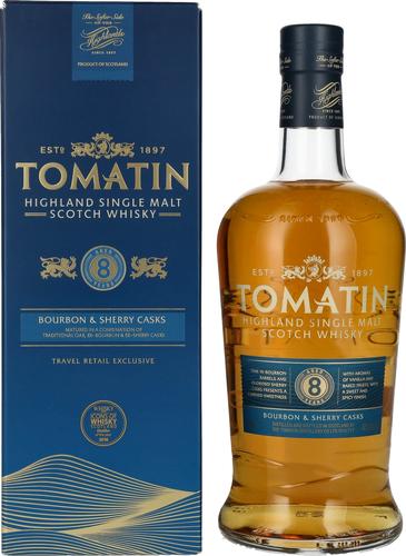 8 Years Old Bourbon & Sherry Casks 40% Vol. 1l in Giftbox