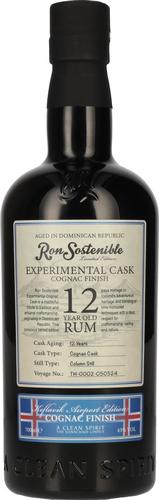 12 Years Old Experimental Cognac Cask 43% Vol. 0,7l