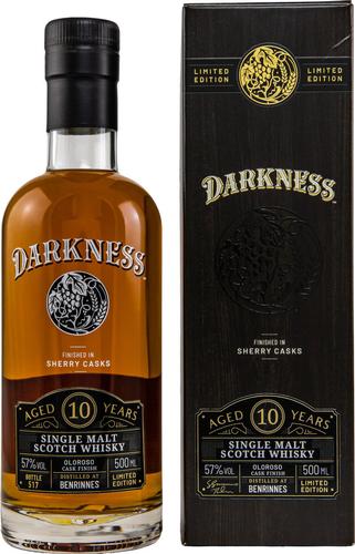 Benrinnes 10 Years Old OLOROSO CASK 57% Vol. 0,5l