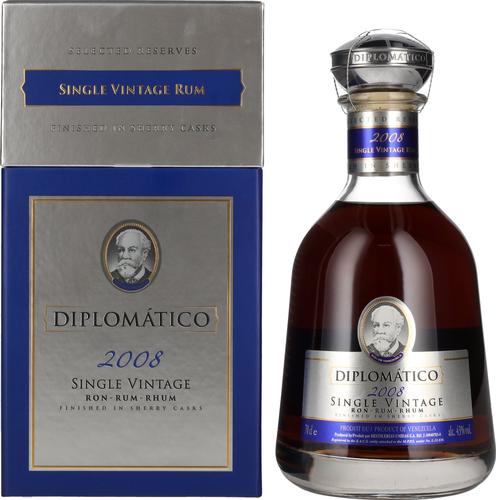 SINGLE VINTAGE Rum 2008 43% Vol. 0,7l in Giftbox