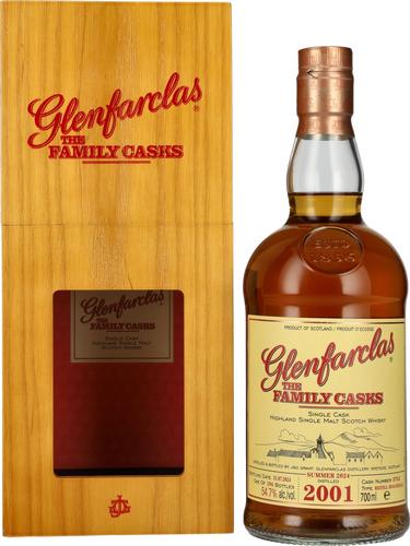 THE FAMILY CASKS Single Cask SUMMER 2024 Refill Hogshead #3762 2001 54,7% Vol. 0,7l