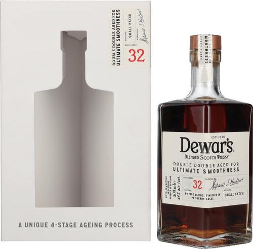 32 Years Old Double Double Aged Blended Scotch Whisky 46% Vol. 0,5l in Giftbox