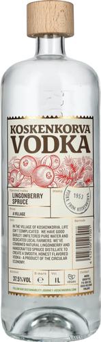LINGONBERRY SPRUCE Flavoured Vodka 37,5% Vol. 1l