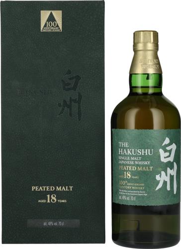 The Hakushu 18 Years Old 100th ANNIVERSARY EDITION Single Malt Whisky 48% Vol. 0,7l