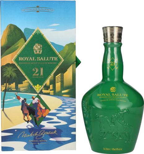21 Years Old THE RIO DE JANEIRO POLO EDITION Blended Scotch Whisky 40% Vol. 0,7l in Giftbox