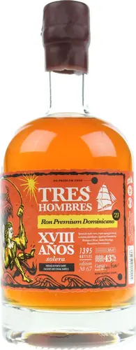 Republica Dominicana 18 Años Solera Edition 67 2023 43% Vol. 0,5l