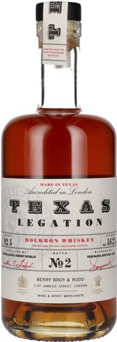 Texas Legation Bourbon Whiskey Batch 2 46,2% Vol. 0,7l
