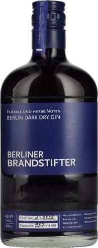 Berlin Dark Dry Gin 43,3% Vol. 0,7l