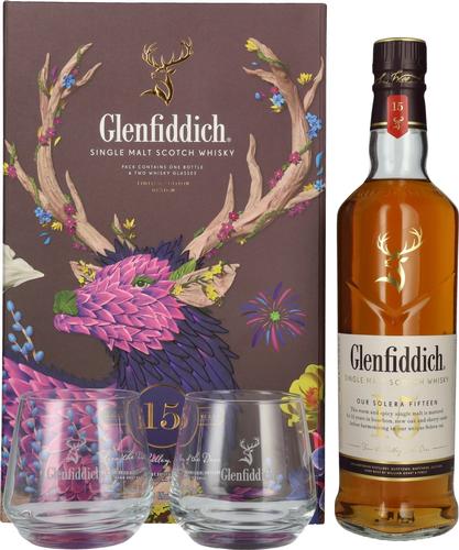15 OUR SOLERA Single Malt Scotch Whisky 40% Vol. 0,7l in Giftbox with 2 glasses