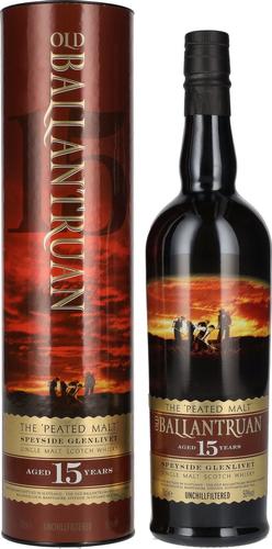 15 Years Old THE PEATED MALT 50% Vol. 0,7l in Giftbox