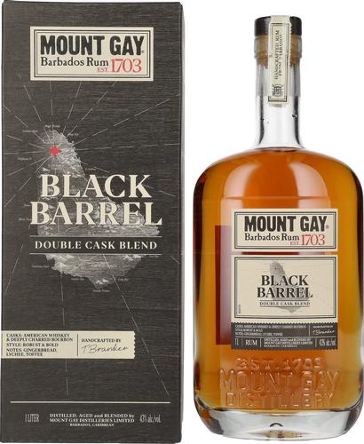 1703 BLACK BARREL Barbados Rum 43% Vol. 1l in Giftbox
