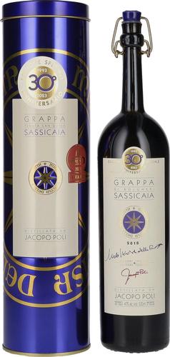 GRAPPA BARILI DI SASSICAIA 40% Vol. 0,5l in Tinbox