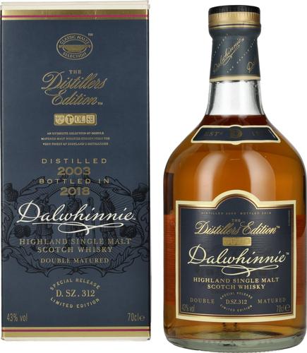 The Distillers Edition 2018 Double Matured 2003 43% Vol. 0,7l in Giftbox