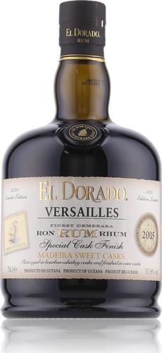 VERSAILLES Special Madeira Sweet Casks Rum 2005 55,9% Vol. 0,7l