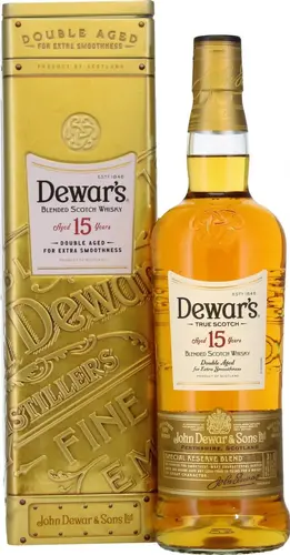 15 Years Old Double Aged Blended Scotch Whisky 40% Vol. 1l in Tinbox