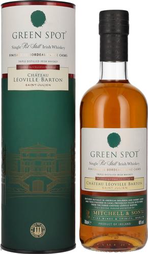 Green Spot CHÂTEAU LÉOVILLE BARTON Single Pot Still Irish Whiskey 46% Vol. 0,7l in Giftbox