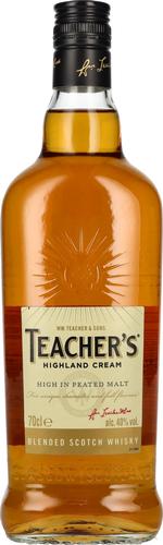 Teacher's HIGHLAND CREAM Blended Scotch Whisky 40% Vol. 0,7l