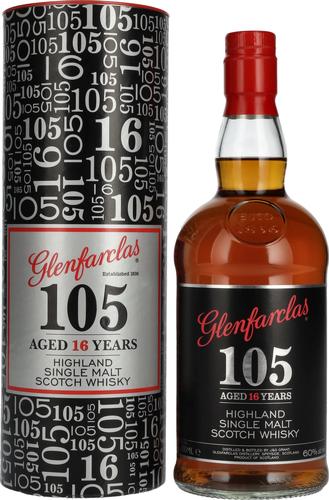 105 16 Years Old CASK STRENGTH Highland Single Malt 60% Vol. 0,7l in Giftbox