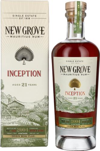 INCEPTION 21 Years Old Mauritius Rum Vintage 2004 50% Vol. 0,7l in Giftbox