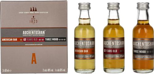 Gift Collection (American Oak, 12YO, Three Wood) 3x0,05l