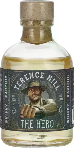 TERENCE HILL – THE HERO – WHISKY (SMOKY / RAUCHIG) MINI 49% Vol. 0,05l