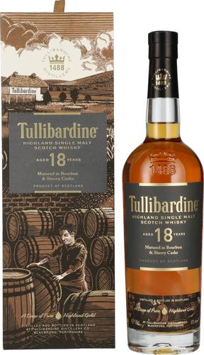 18 Years Old Highland Single Malt Scotch Whisky 43% Vol. 0,7l in Giftbox