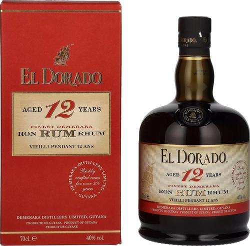 12 YEAR OLD Finest Demerara Rum 40% Vol. 0,7l In Giftbox