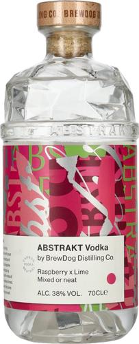 ABSTRAKT RASPBERRY X LIME Vodka 38% Vol. 0,7l