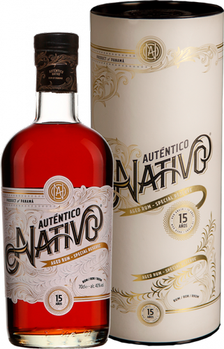 Auténtico Nativo 15 Years Old Rum 40% Vol. 0,7l in Giftbox