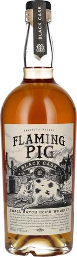 Flaming Pig BLACK CASK Small Batch Irish Whiskey 40% Vol. 0,7l
