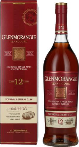 The ACCORD 12 Years Old Bourbon & Sherry Cask 43% Vol. 1l in Giftbox